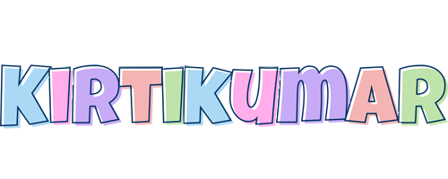 Kirtikumar pastel logo