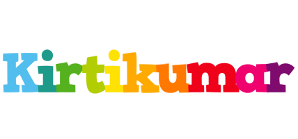 Kirtikumar rainbows logo