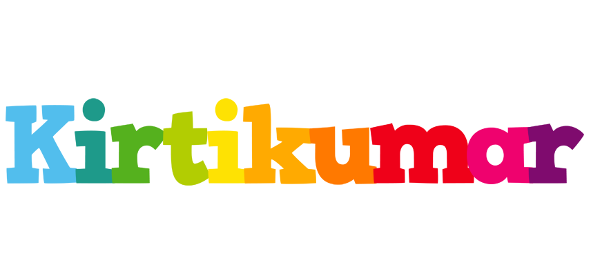 Kirtikumar rainbows logo