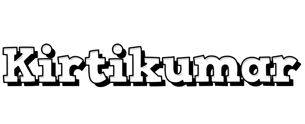 Kirtikumar snowing logo