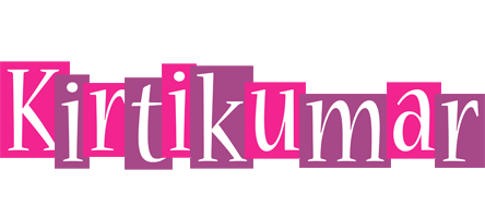 Kirtikumar whine logo