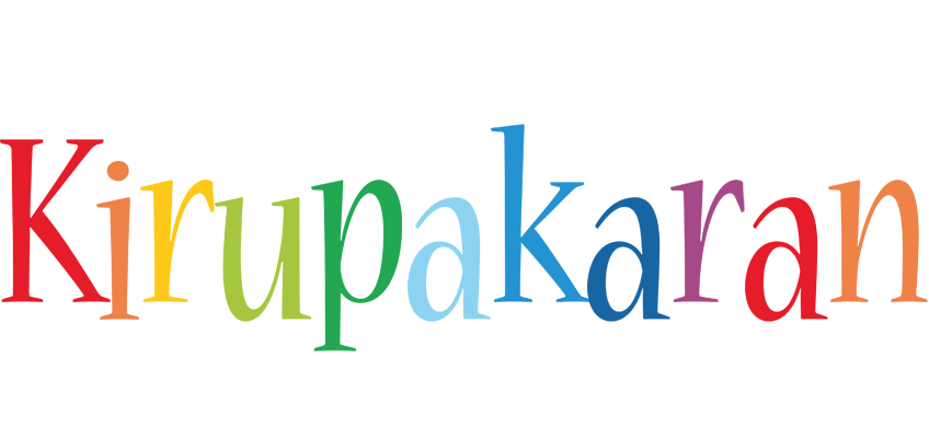 Kirupakaran birthday logo