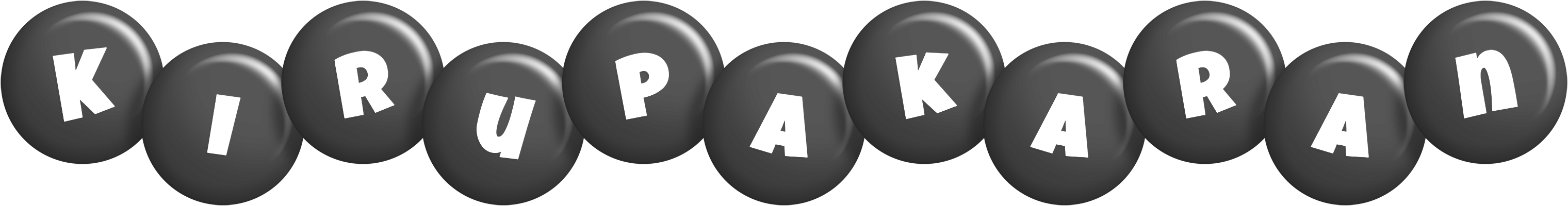 Kirupakaran candy-black logo