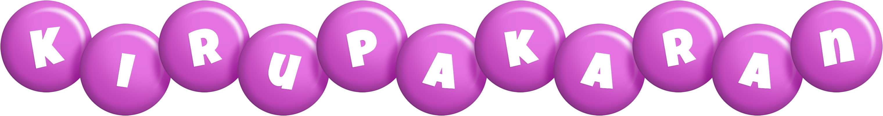 Kirupakaran candy-purple logo