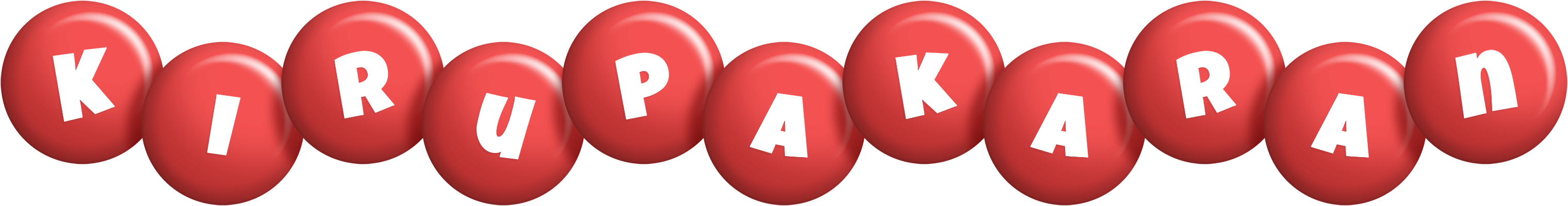 Kirupakaran candy-red logo