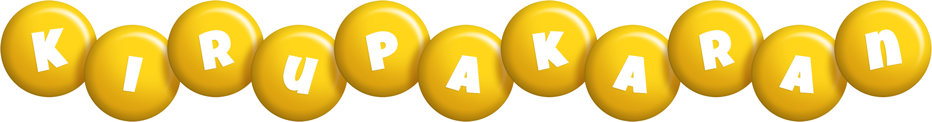 Kirupakaran candy-yellow logo