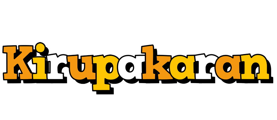 Kirupakaran cartoon logo