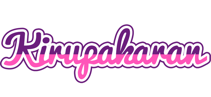 Kirupakaran cheerful logo