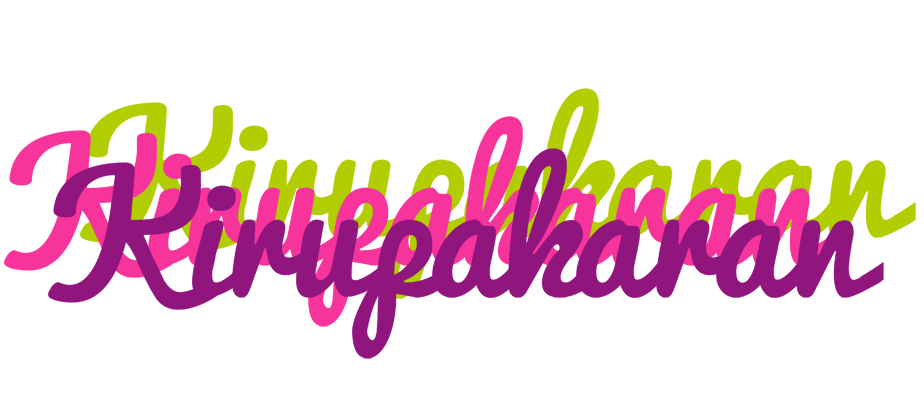 Kirupakaran flowers logo