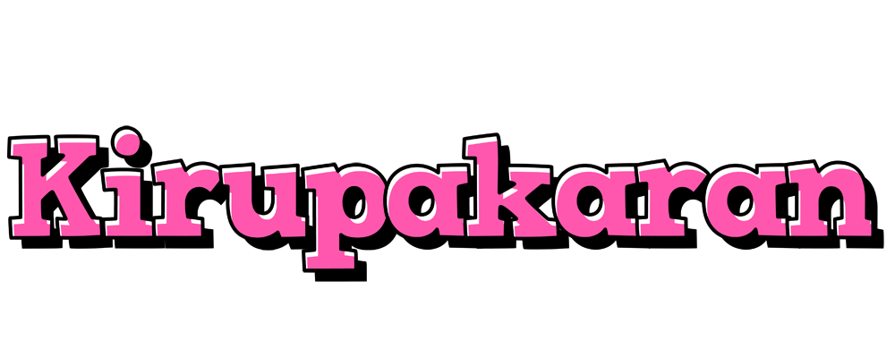 Kirupakaran girlish logo