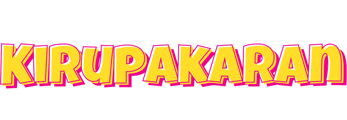 Kirupakaran kaboom logo