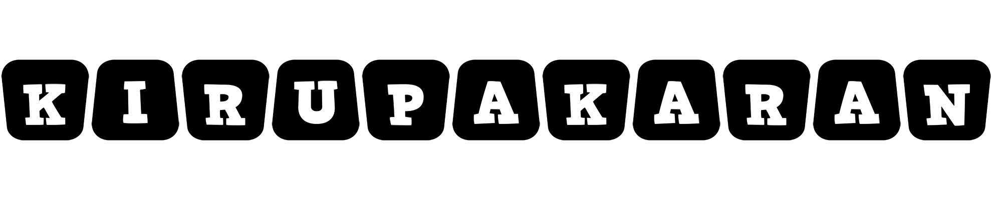 Kirupakaran racing logo