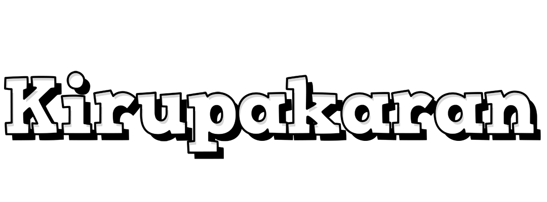 Kirupakaran snowing logo