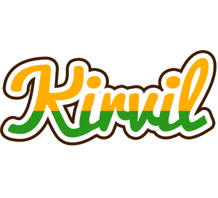 Kirvil banana logo