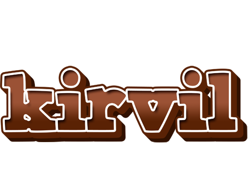 Kirvil brownie logo