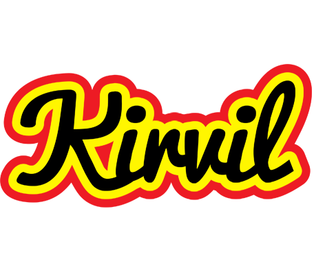 Kirvil flaming logo