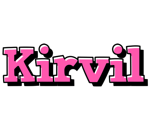 Kirvil girlish logo