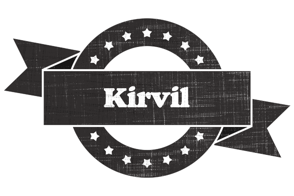 Kirvil grunge logo