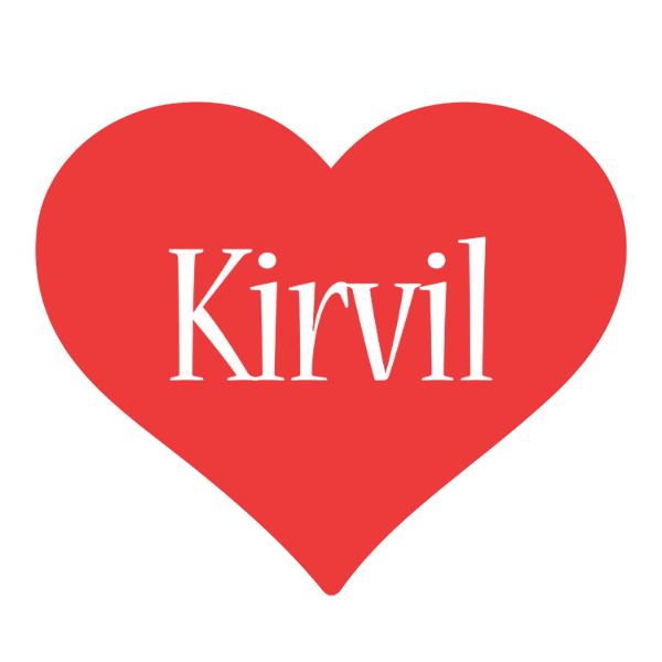Kirvil love logo