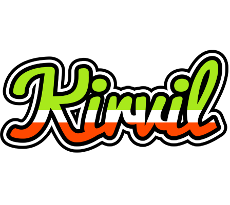 Kirvil superfun logo