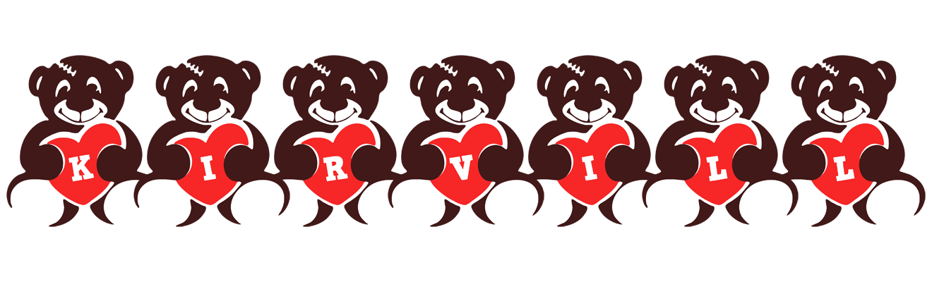 Kirvill bear logo