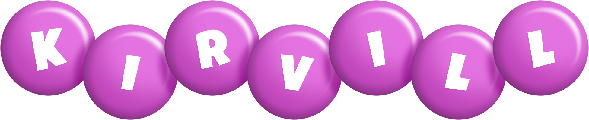 Kirvill candy-purple logo