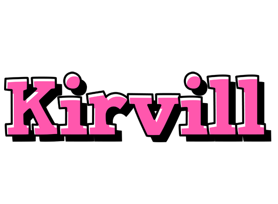 Kirvill girlish logo