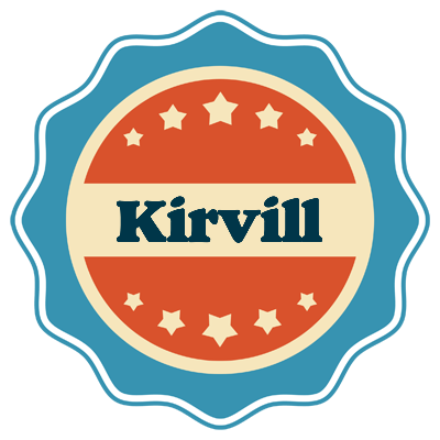 Kirvill labels logo