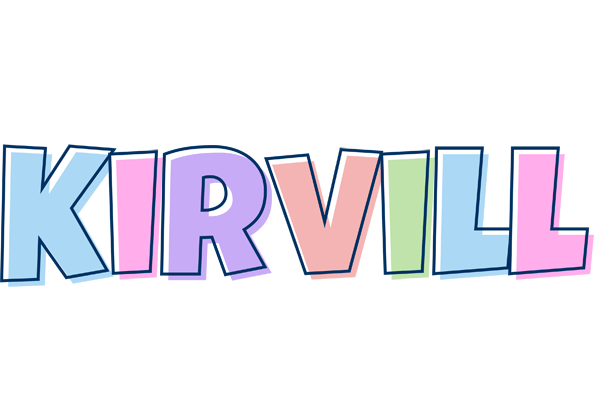 Kirvill pastel logo