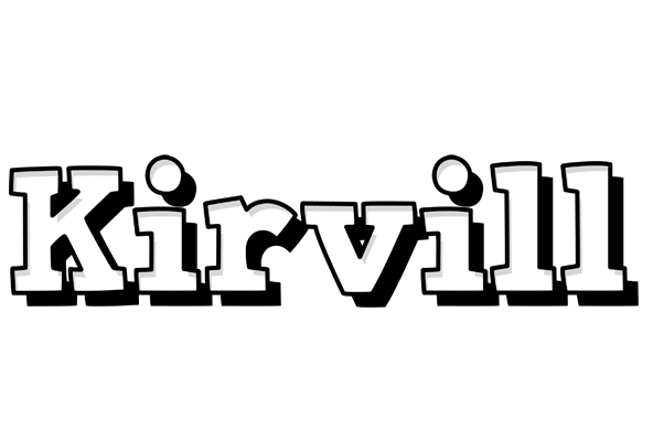 Kirvill snowing logo