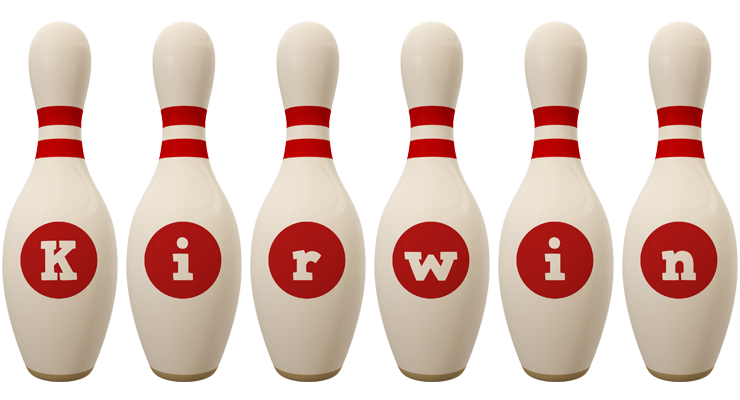 Kirwin bowling-pin logo