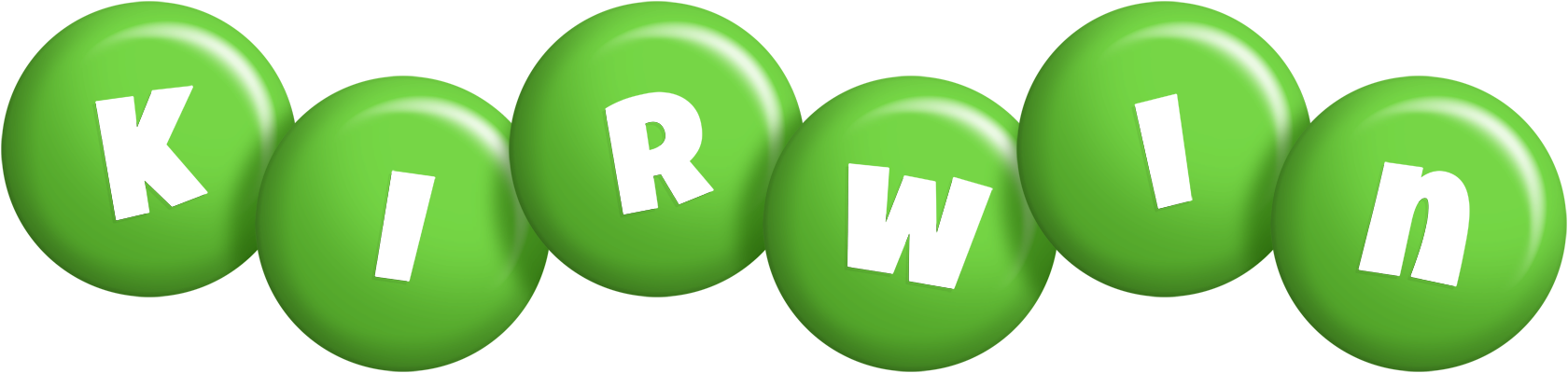 Kirwin candy-green logo