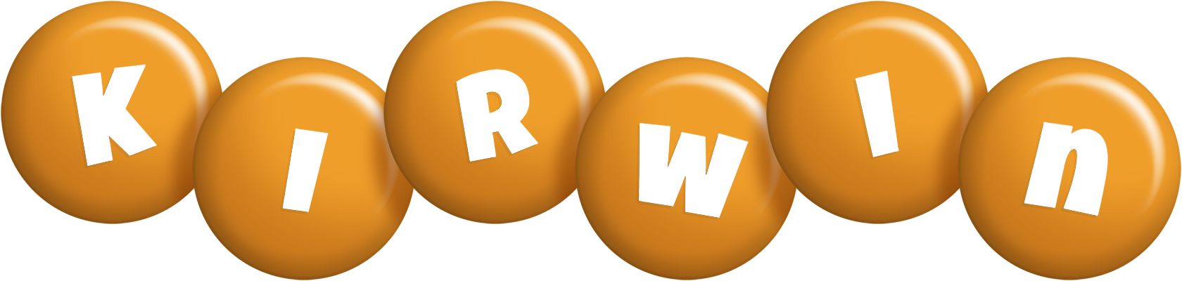 Kirwin candy-orange logo