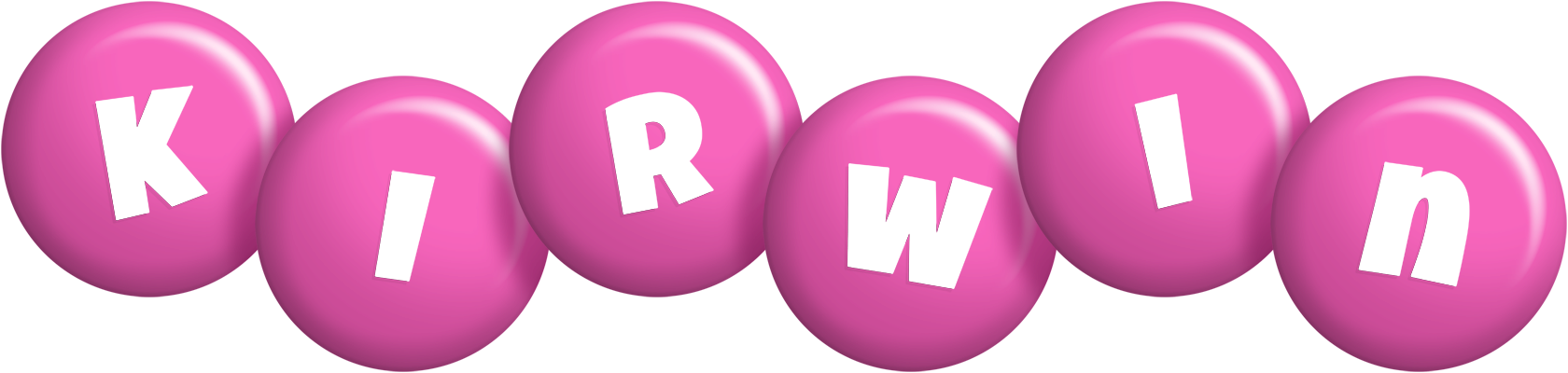 Kirwin candy-pink logo