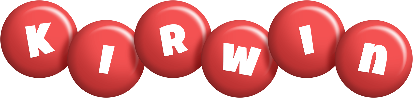 Kirwin candy-red logo