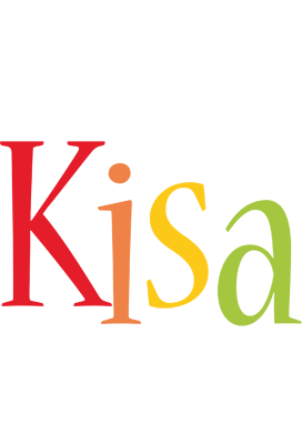 Kisa birthday logo