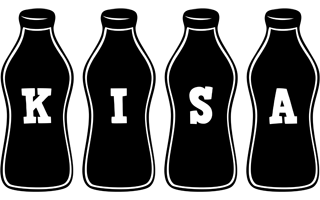 Kisa bottle logo