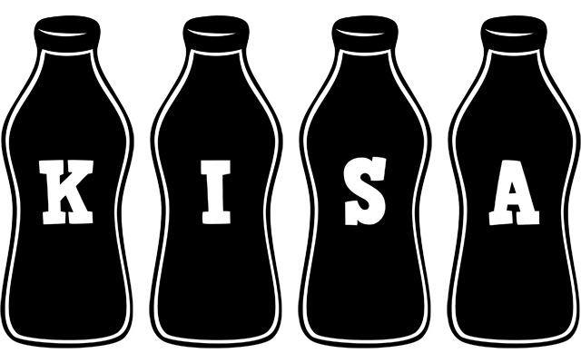 Kisa bottle logo