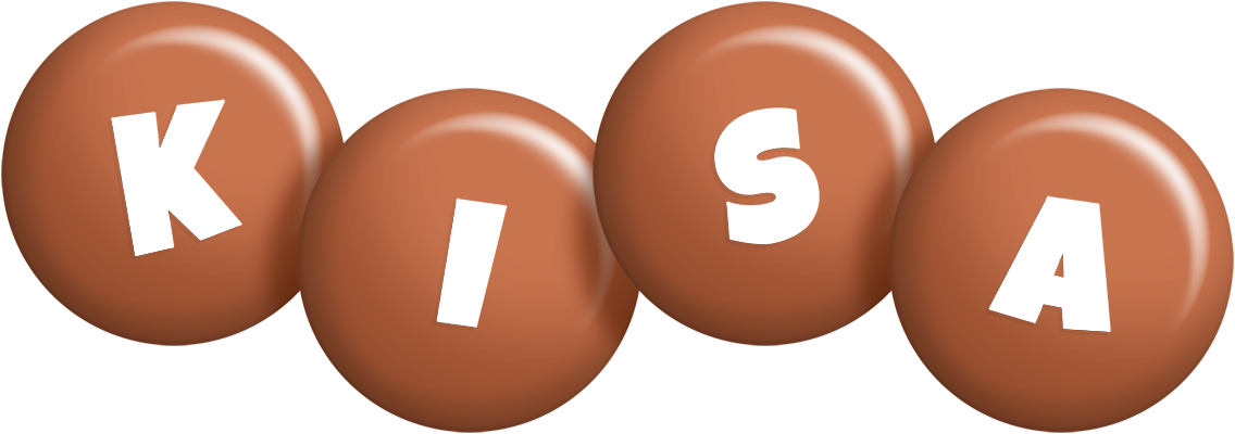 Kisa candy-brown logo