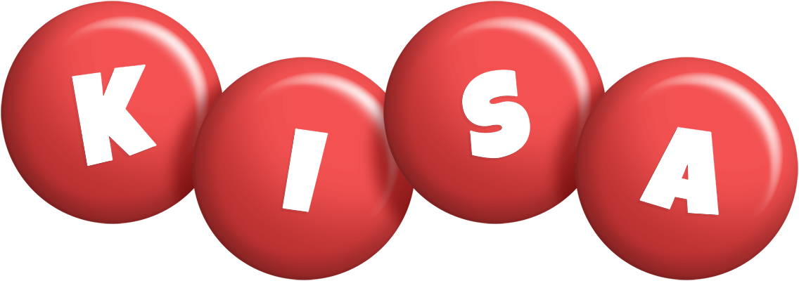 Kisa candy-red logo