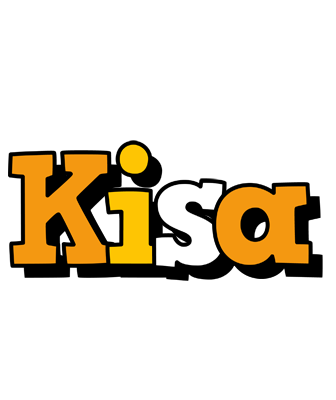 Kisa cartoon logo