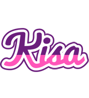 Kisa cheerful logo