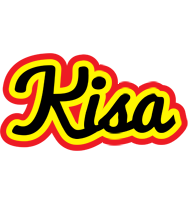 Kisa flaming logo