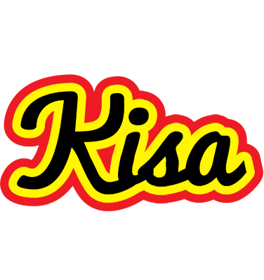 Kisa flaming logo