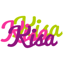 Kisa flowers logo