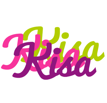 Kisa flowers logo