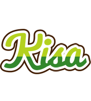 Kisa golfing logo