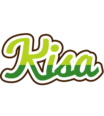 Kisa golfing logo