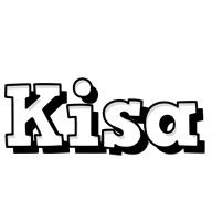 Kisa snowing logo