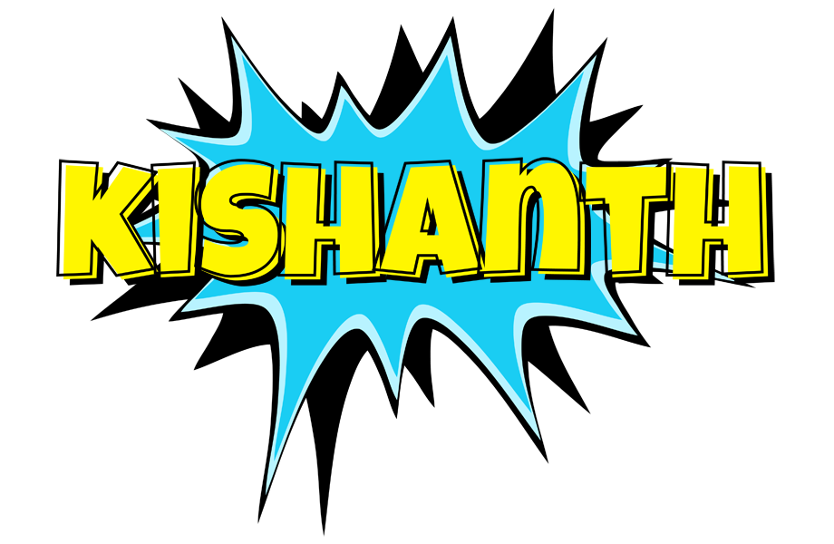 Kishanth amazing logo